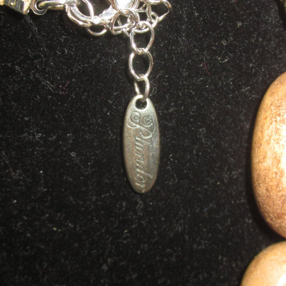 Plunder Wood Boho Necklace - Picture 3 of 3